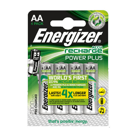 Energizer recharge power plus aa (par 4)