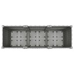vidaXL Lit surélevé 120x40x38 cm Polypropylène