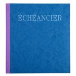 Piqûre 21x19cm Échéancier Tracé Journal 80 Pages - Couleurs Assorties - X 5 - Exacompta