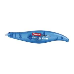 Stylo de correction Exact Liner Ecolutions 5mm x 6m Bleu translucide