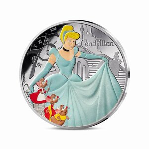 Les classiques d'animation Disney - Cendrillon Monnaie de 10€ Argent