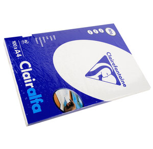 Ramette 100 Feuilles Papier 80g A4 210x297 mm Certifié FSC Blanc CLAIRALFA