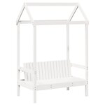 vidaXL Ensemble de lit de jour avec toit 80x200 cm bois de pin massif