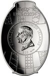 Pièce de monnaie en Argent 10 Dollars g 93.3 (3 oz) Millésime 2024 UEFA OFFICIAL TROPHY