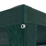 vidaXL Tente de réception 3x9 m PE Vert