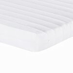 vidaXL Lit de jour avec lit gigogne et matelas bleu 90x200 cm velours
