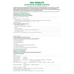 Kit De Location - Bail Mobilite - Vert - X 10 - Exacompta