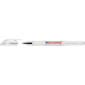 Roller à Encre Gel 2185 Blanc Pointe 0 7 mm EDDING