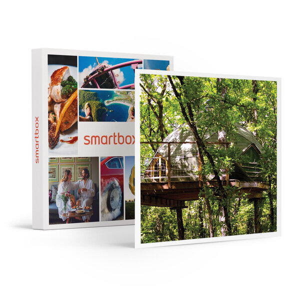 SMARTBOX - Coffret Cadeau 4 jours en famille dans une cabane dans les arbres au cœur de la campagne charentaise -  Séjour
