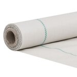vidaXL Membrane anti-mauvaises herbes blanc 1 5x25 m PP