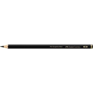 Crayon graphite PITT GRAPHITE Matt  dureté 2B FABER-CASTELL