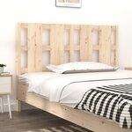 vidaXL Tête de lit 145 5x4x100 cm Bois massif de pin