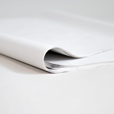 Lot de 50 feuilles de papier journal blanc 50x65cm
