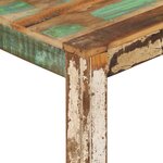 vidaXL Table basse 80x80x40 cm Bois de récupération massif