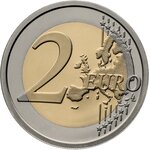 Rouleau de 25 pièces de monnaie de 2 euro commémorative Italie 2023 – Alessandro Manzoni (illustré)