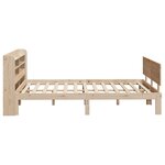 vidaXL Cadre de lit avec tête de lit sans matelas 160x200 cm