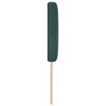 Tête de lit vidaXL Boutons en cristal capitonnés Vert foncé 180 cm Velours