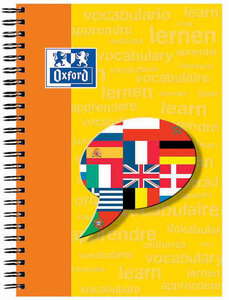 Cahier Entraineur de vocabulaire A5 2 colonnes 48 feuilles OXFORD