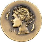 Monnaie en or 250 dollars g 31.1 (1 oz) millésime 2023 numismatic icons arethusa 1