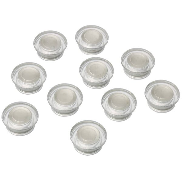 Nobo Aimants en verre pour tableau blanc 32 mm 10 Pièces