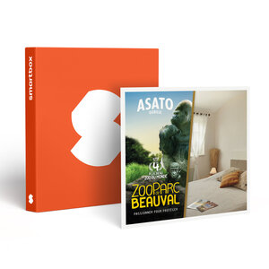 SMARTBOX - Coffret Cadeau Séjour en famille au ZooParc de Beauval en 2026 : 2 journées et 1 nuit à proximité pour 3 personnes - Multi-thèmes