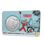 Pièce de monnaie 5 euro Belgique 2023 BU – Spirou et Fantasio