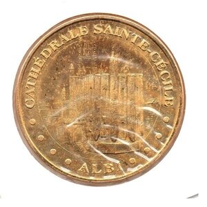 Mini médaille Monnaie de Paris 2009 - Cathédrale Sainte-Cécile d’Albi