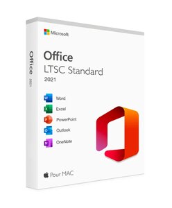 Microsoft Office 2021 LTSC Standard pour Mac - Licence à télécharger