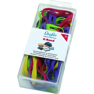 bracelets élastiques en crois en boîte 69232 80 x 11 mm 30 g LÄUFER