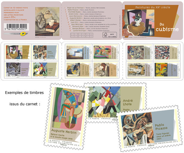 Carnet - Peintures du XXe siècle - Du Cubisme