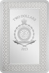 Pièce de monnaie en Argent 2 Dollars g 31.1 (1 oz) Millésime 2023 Tarot Niue TEMPERANCE