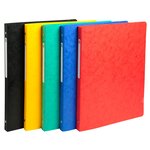 Classeur 4 Anneaux 15mm Carte Lustrée - A4 - Couleurs Assorties - X 20 - Exacompta