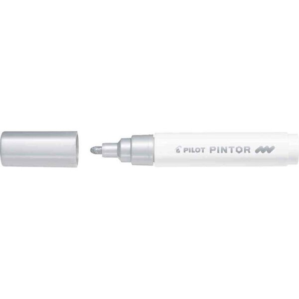 Marqueur à pigment PINTOR  medium  argent PILOT