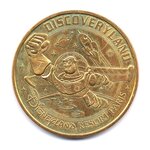Mini médaille monnaie de paris 2008 - discoveryland