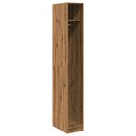 vidaXL Garde-robe chêne artisanal 30x50x200 cm bois d'ingénierie