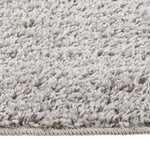 vidaXL Tapis shaggy antidérapant Gris clair 80x150 cm