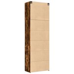 vidaXL Buffet haut chêne fumé 80x42 5x249 cm bois d'ingénierie