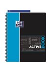 Cahier Polypro ACTIVEBOOK + Intercalaire 160 P 90G 240x297 mm Quadrillé 5x5 OXFORD