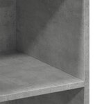vidaXL Buffet gris béton 70x41x93 cm bois d'ingénierie