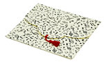 PAPERTREE AMADEUS Lot de 5 Enveloppes 18x15 CD Ivoire
