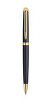 Waterman hemisphere stylo bille  noir mat  recharge bleue pointe moyenne  coffret cadeau