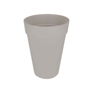 Pot de fleurs rond Loft Urban Haut 42 - Gris Ø 42 x 56 cm - extérieur