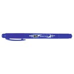Marqueur Permanent MONO twin 0 8 et 0 4 mm Bleu x 10 TOMBOW