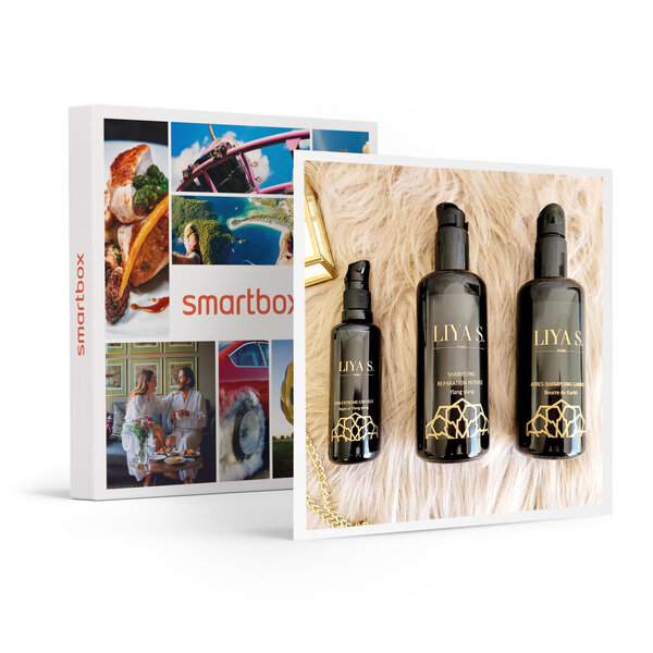 SMARTBOX - Coffret Cadeau Coffret de 3 produits bio et naturels issus de plantes pour cheveux secs -  Bien-être