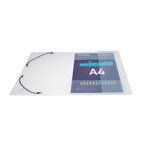 Chemise À Élastique 3 Rabats Polypropylène 5/10e Crystal - A4 - Cristal - X 25 - Exacompta