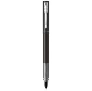 PARKER VECTOR XL Stylo roller  laque noire métallisée sur laiton  recharge noire pointe fine  Coffret cadeau