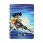 1 Cahier Spirales A5 - Ligné - Dragon Ball S - Modèle Aléatoire