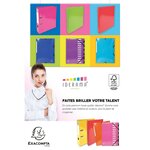 Chemise À Élastiques 3 Rabats Maxi Capacity Carte Lustrée Pelliculée 425gm2 Iderama A4 - Violet - X 25 - Exacompta