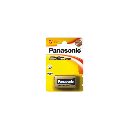 6 LR 61 PAP 1-BL Panasonic alcaline POW