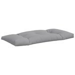 vidaXL Coussins de palette lot de 3 gris tissu